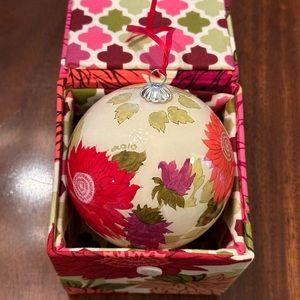 Hello Dahlia! Vera Bradley Holiday Ornament